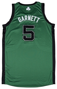 2012-13 Kevin Garnett Game Used Boston Celtics Alternate Jersey